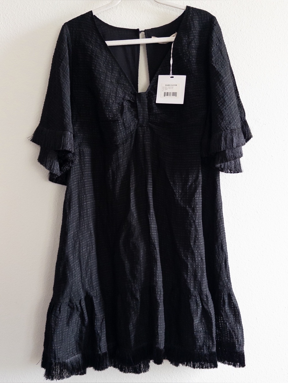 NWT Marie Oliver Black Octavia Dress size 10